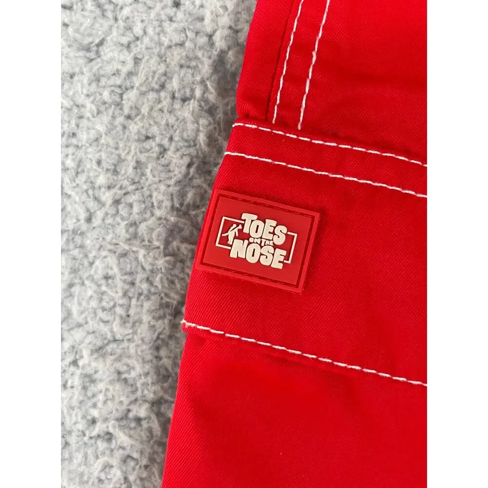 Toes On The Nose Mens Size 38 Red Board Shorts
